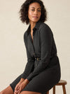 Legend™ Sweater Dress - Heathered Black Twill