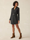 Legend™ Sweater Dress - Heathered Black Twill