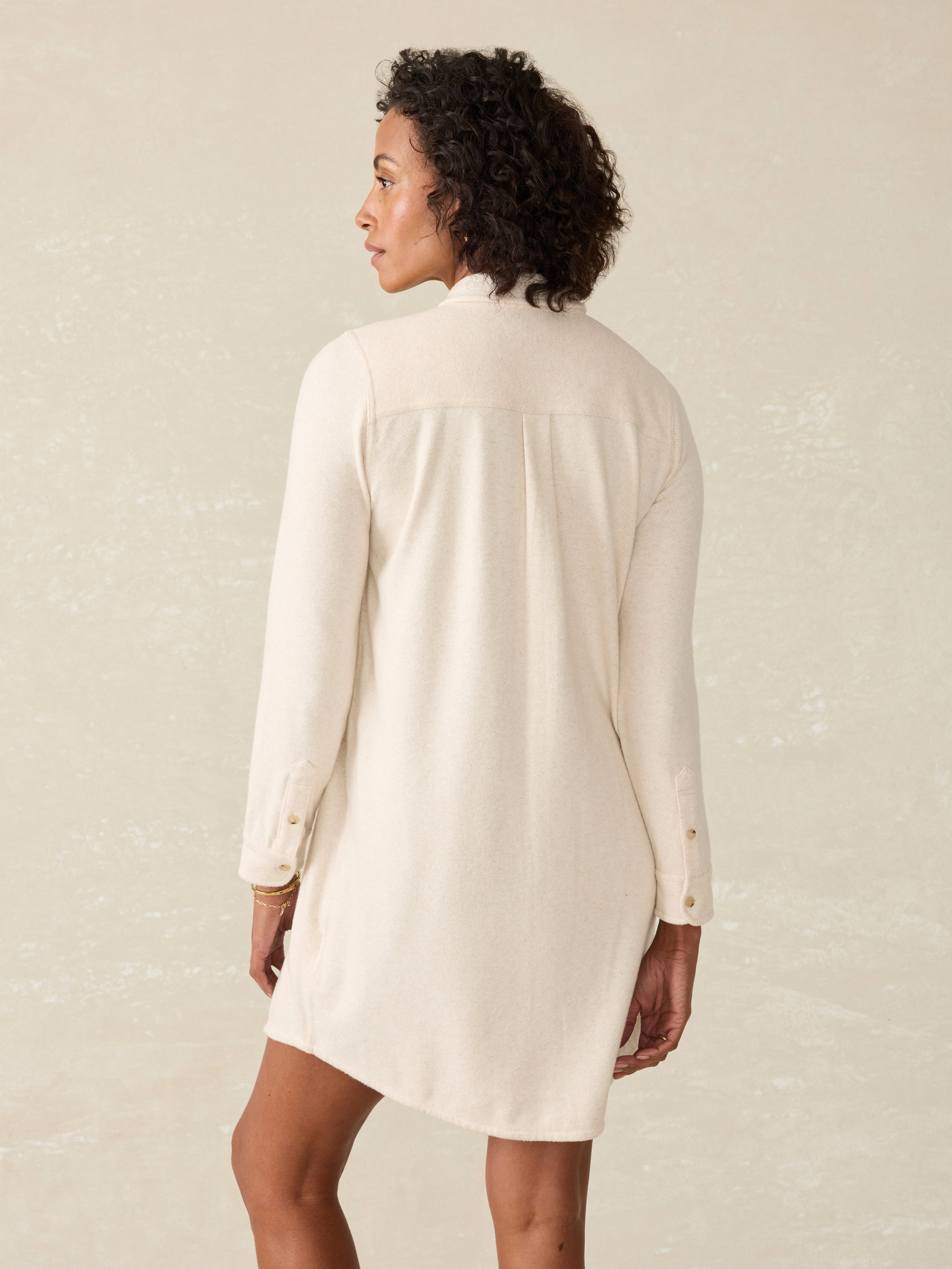 Legend Sweater Dress - Off White