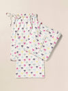 Cloud Henley Pajama Pant Set - Sun Valley Palms