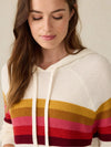 Throwback Waffle Hoodie - Golden Trek Stripe