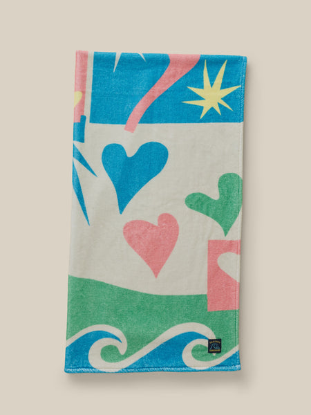 Faherty x Quiksilver Beach Towel - Sunshine Coast Tile | Faherty Brand