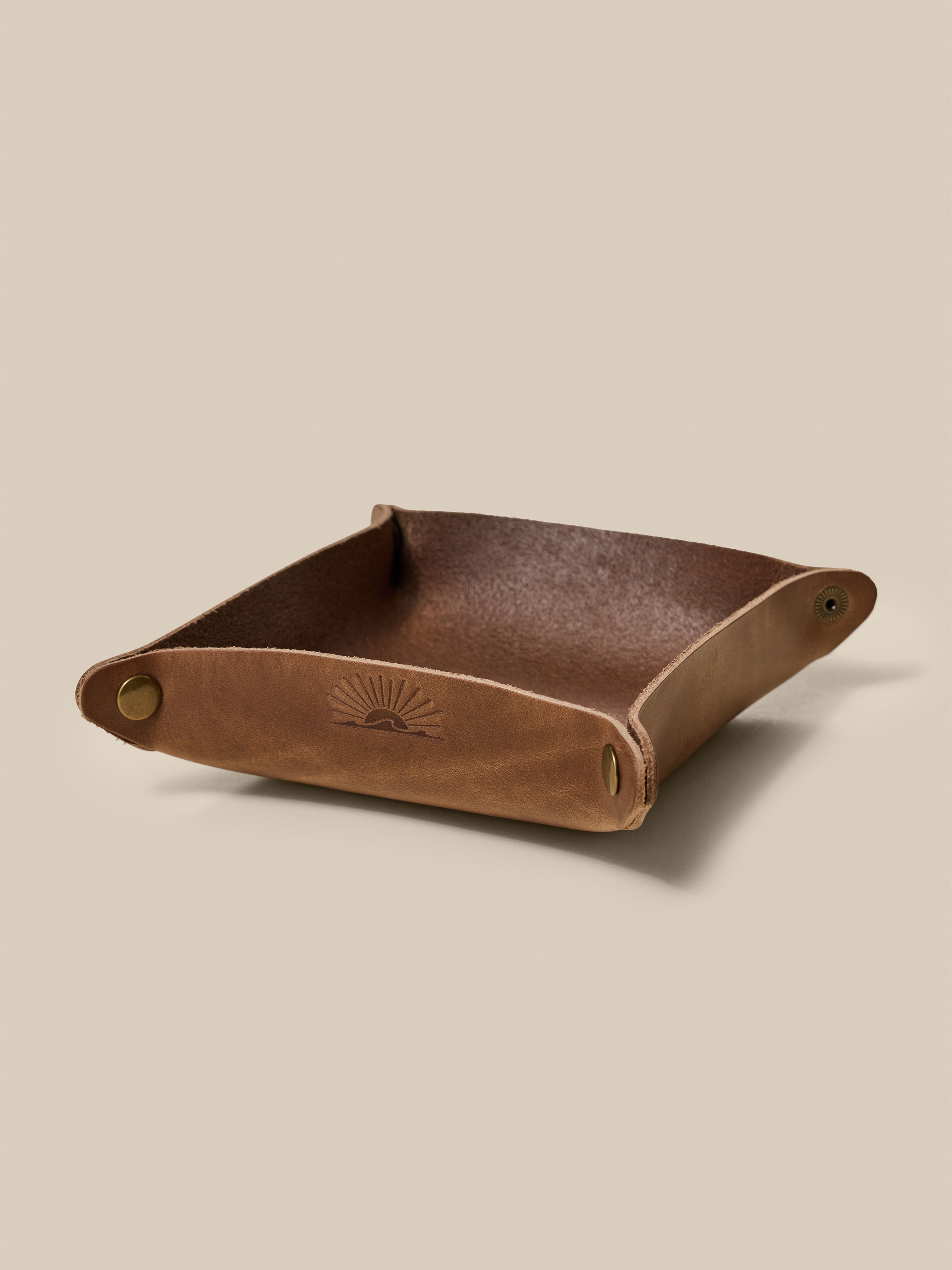 leather tobacco tray Tray: Foldable Travel Valet Sleek Storage Valet Tray