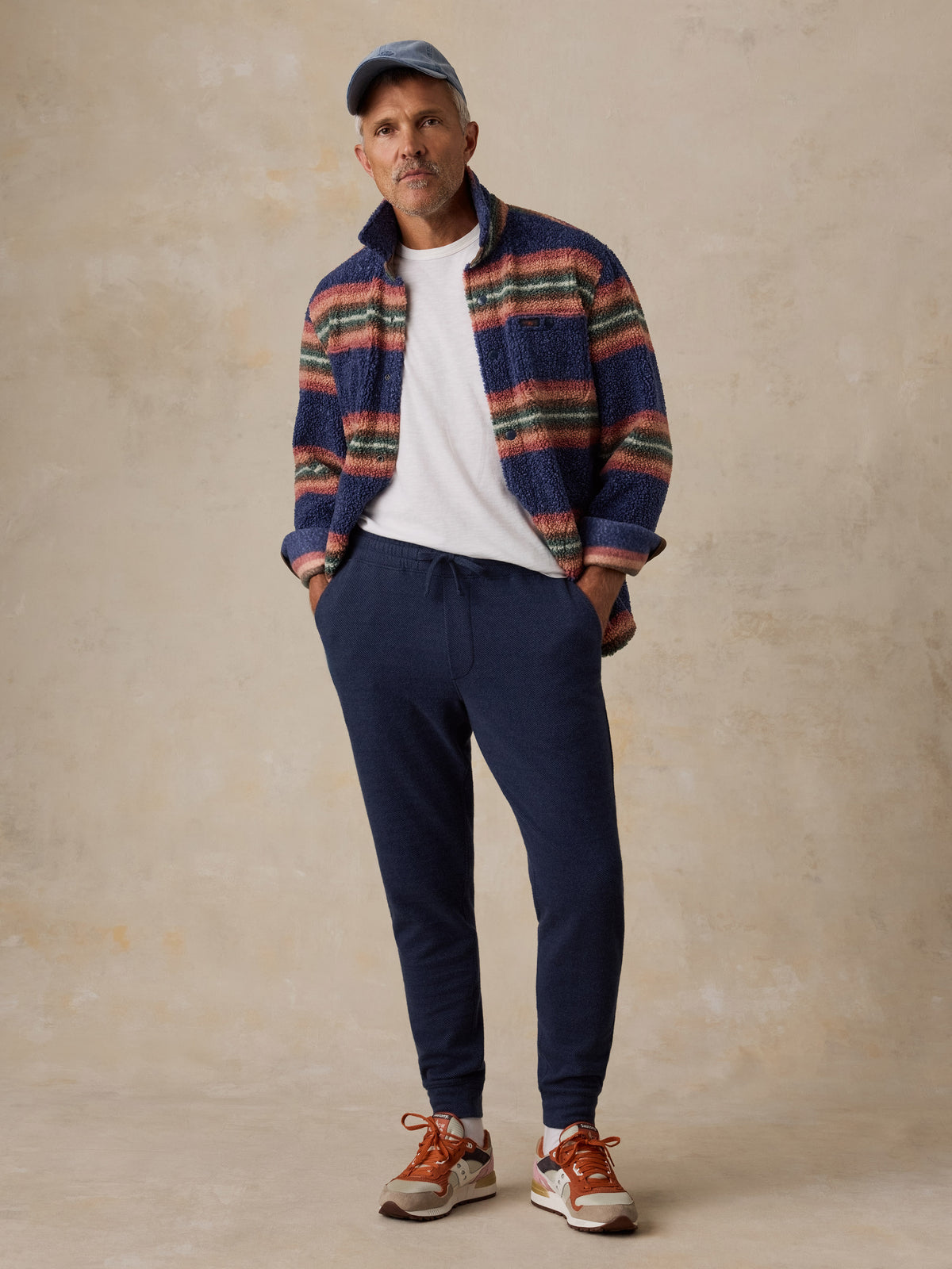 Legend Sweatpant - Brighton Navy Twill, image 1 of 5
