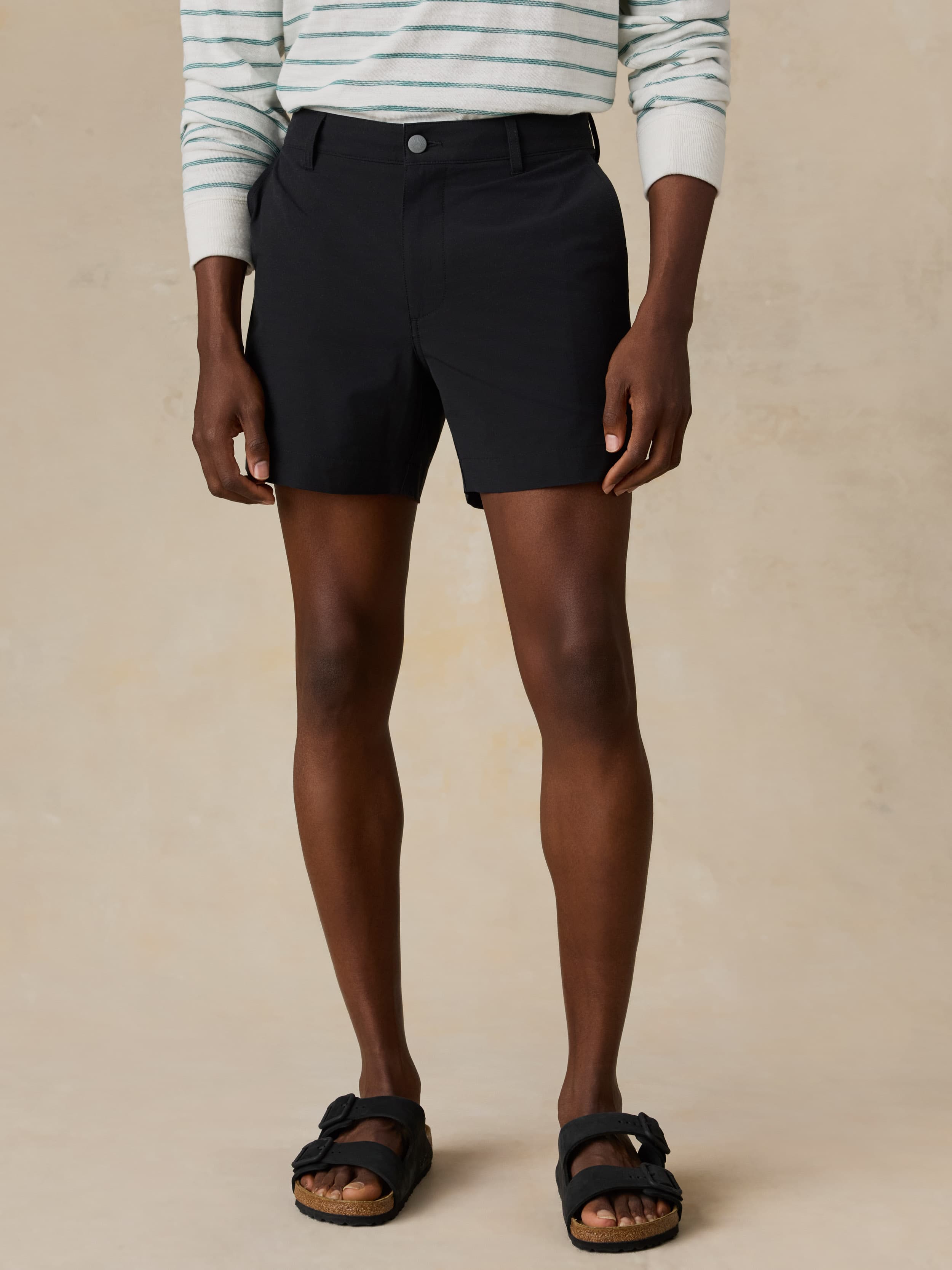  | All Day™ Short (5") - Lava Rock | Faherty Brand