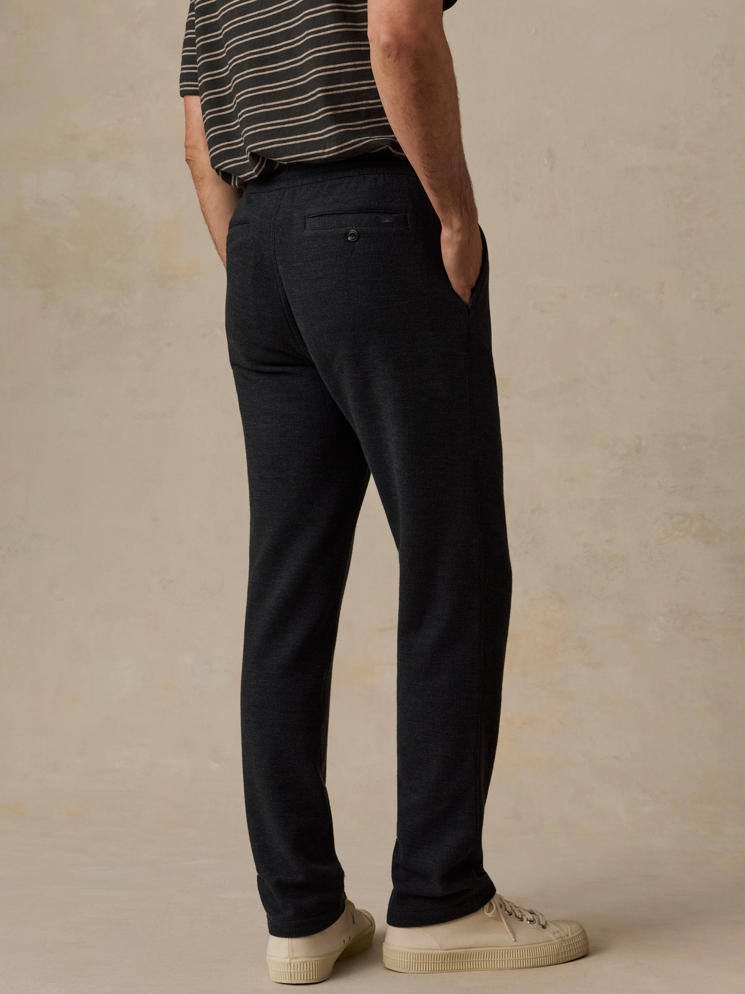 Highland Knit Pant - Ridge Black