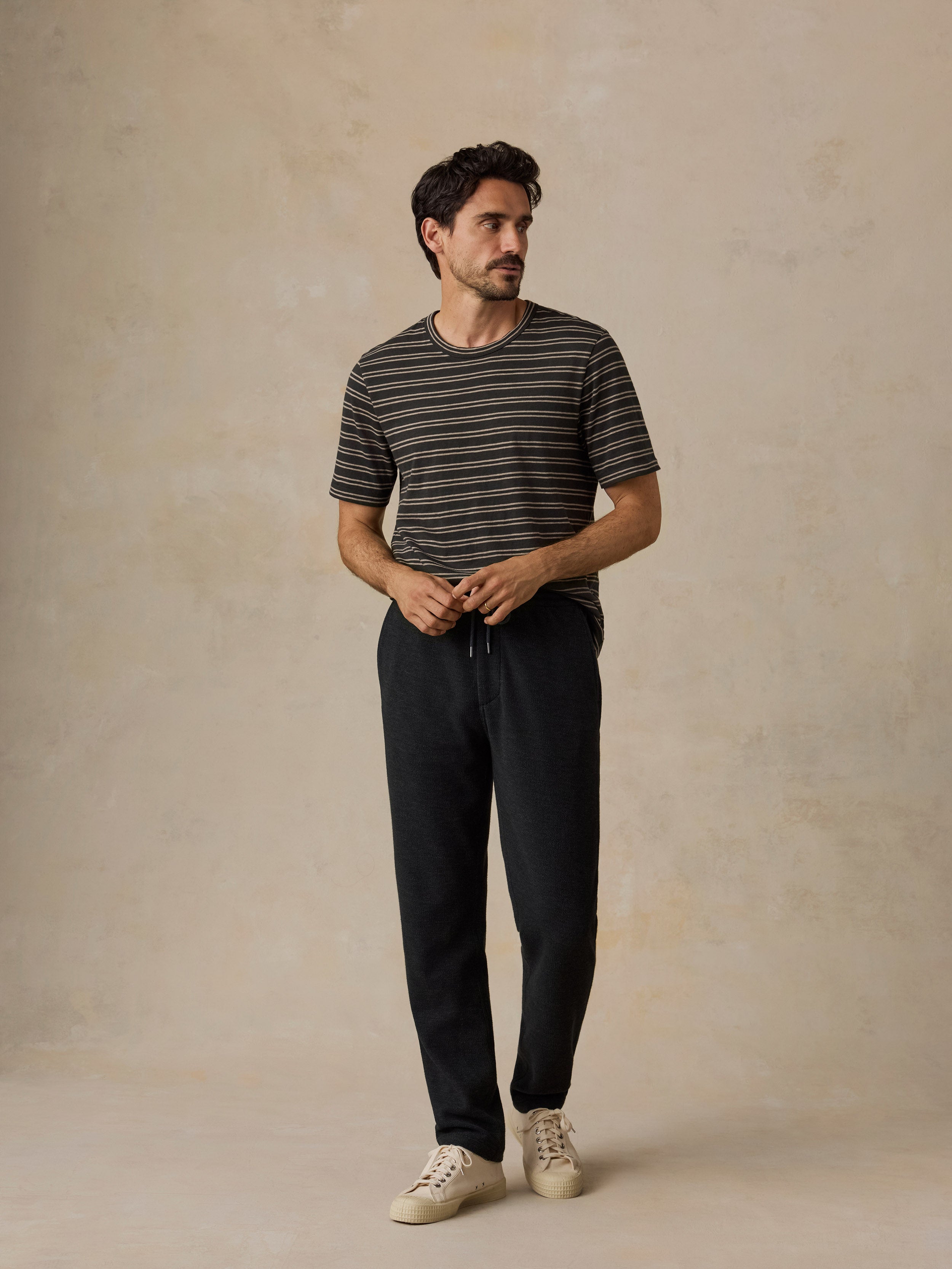 Highland Knit Pant - Ridge Black