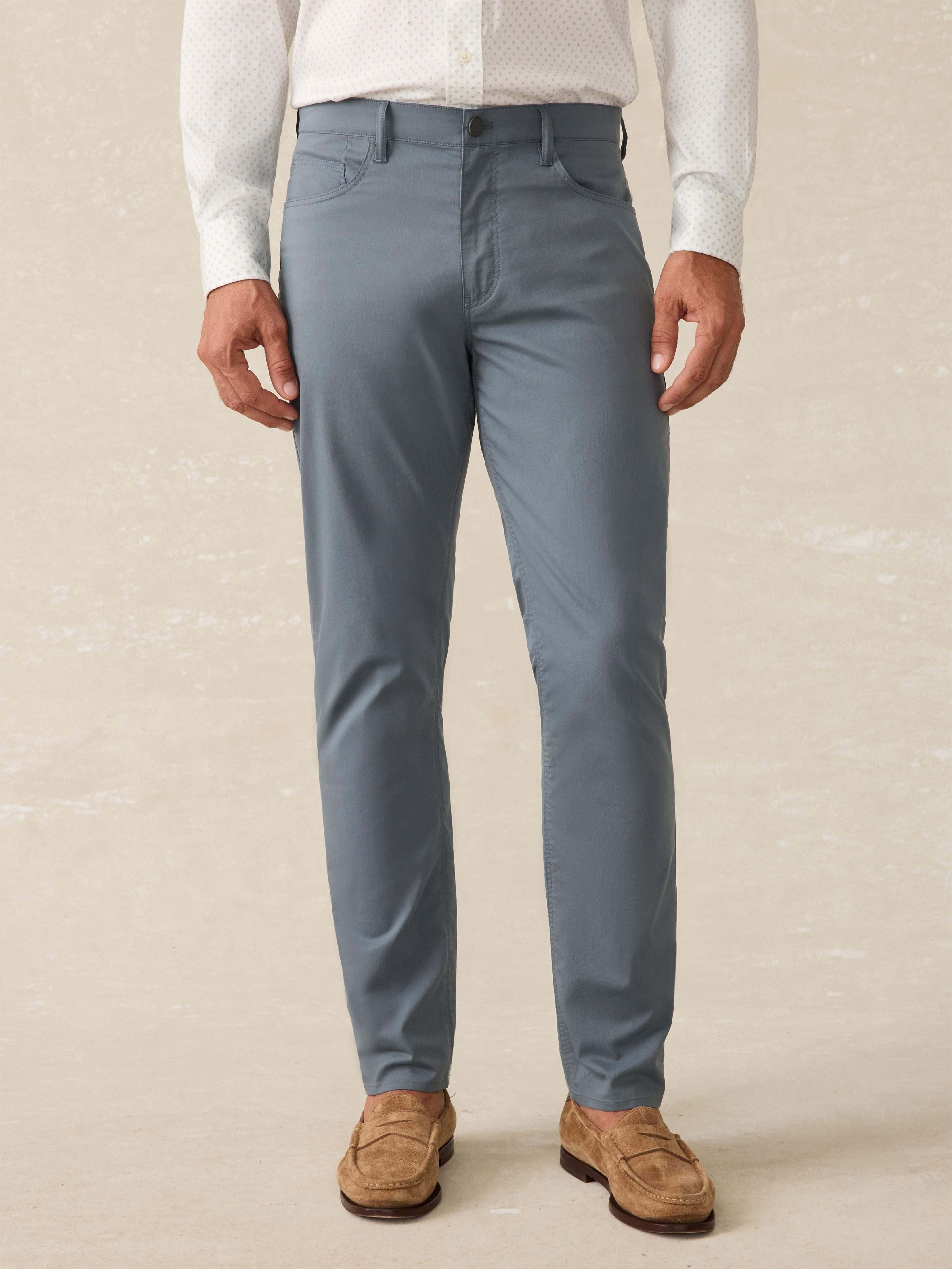 Movement™ 5-Pocket Pant - Rocky Blue | Faherty Brand