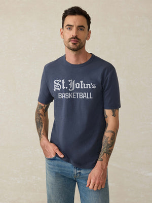 St. John's Sunwashed Tee - Dune Navy