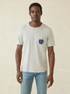 Jalen Brunson x Captain Clutch Sunwashed Pocket Tee - Granite Heather