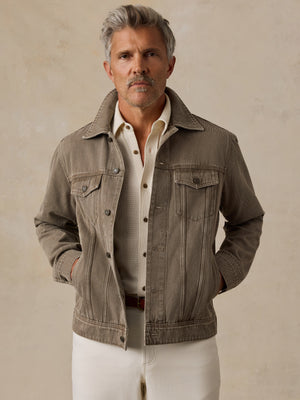 High Ridge Twill Trucker - Almond Hill Wash