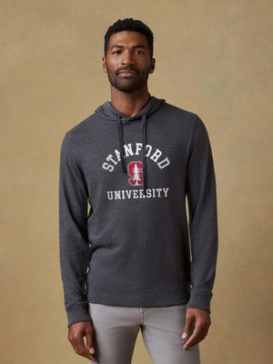 Stanford University Sunwashed Organic Hoodie - Graphite