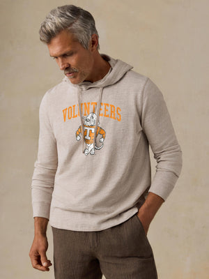 University of Tennessee Sunwashed Organic Hoodie - Oat Plains Heather
