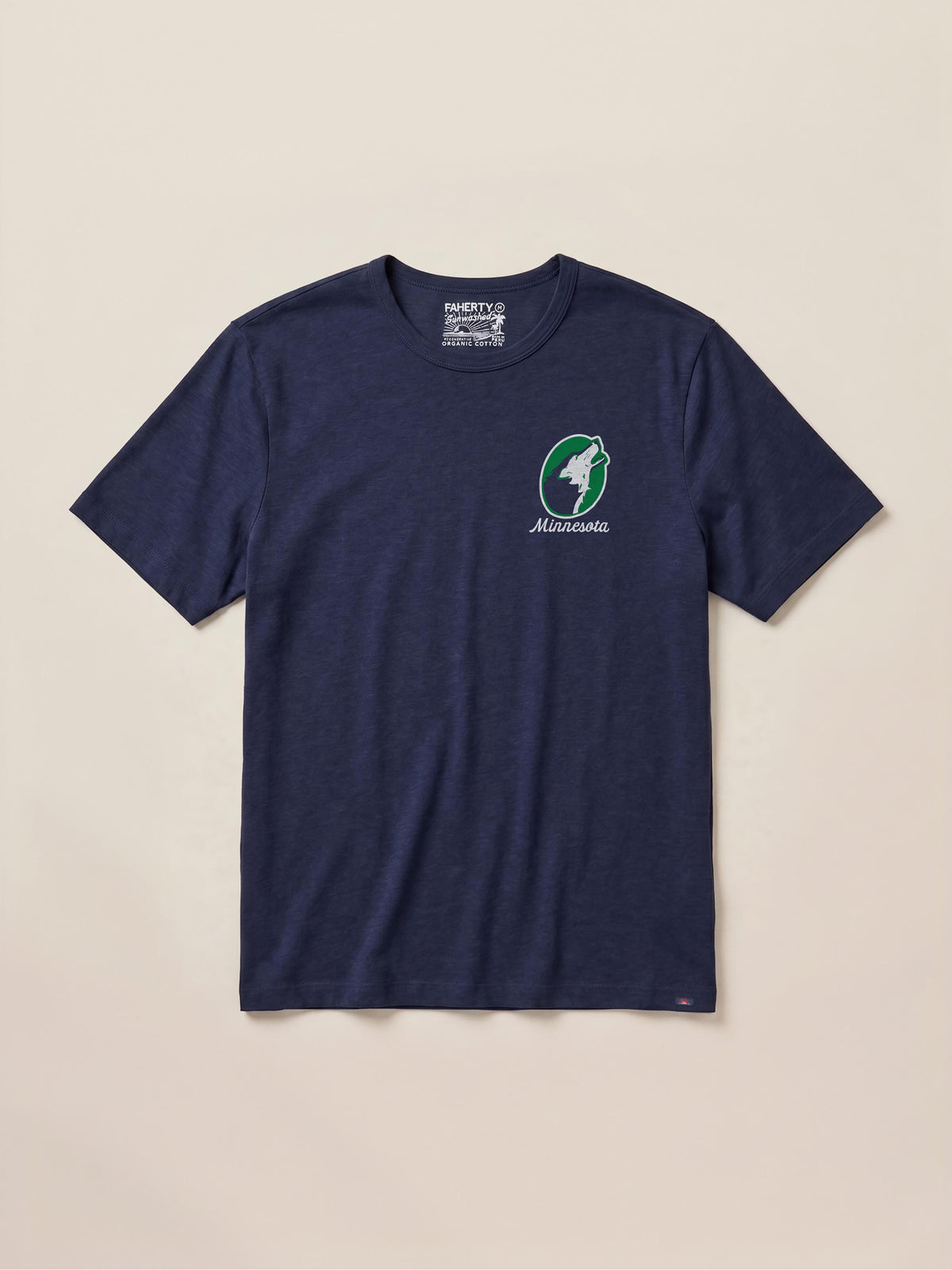 A blue Minnesota Timberwolves tee , image 3 of 4
