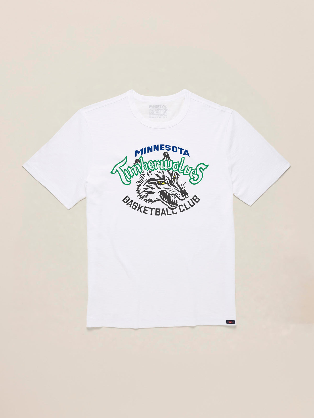 A white Minnesota Timberwolves tee, image 2 of 2