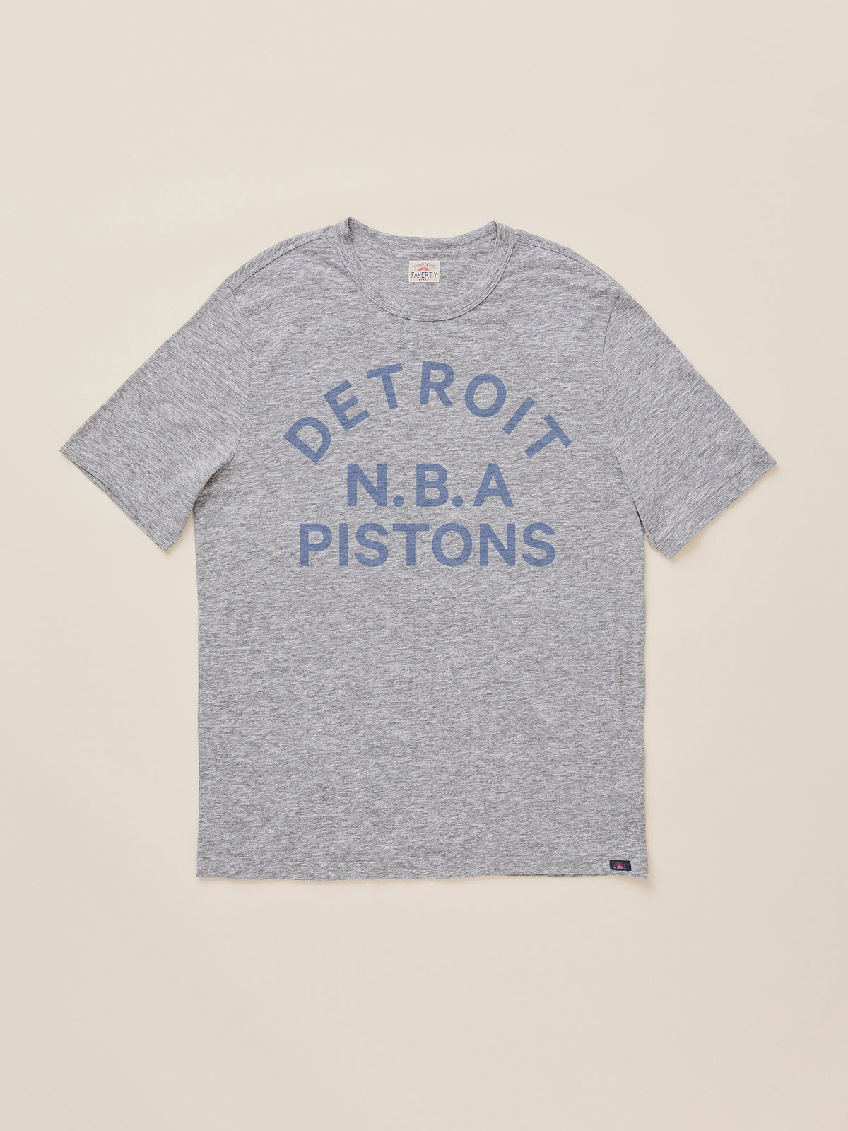 A grey Detroit Pistons tee, image 2 of 2