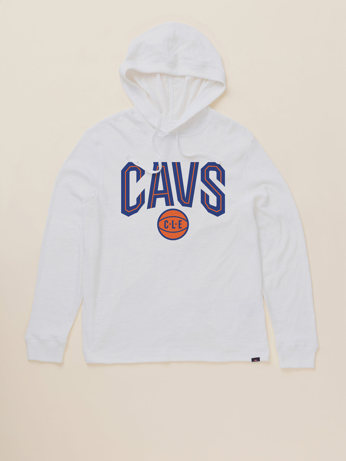 A white Cleveland Cavaliers hoodie, image 2 of 2