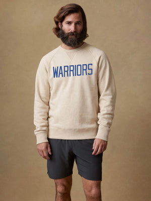 Golden State Warriors High Standard Fleece Crew - Cabo Blanco