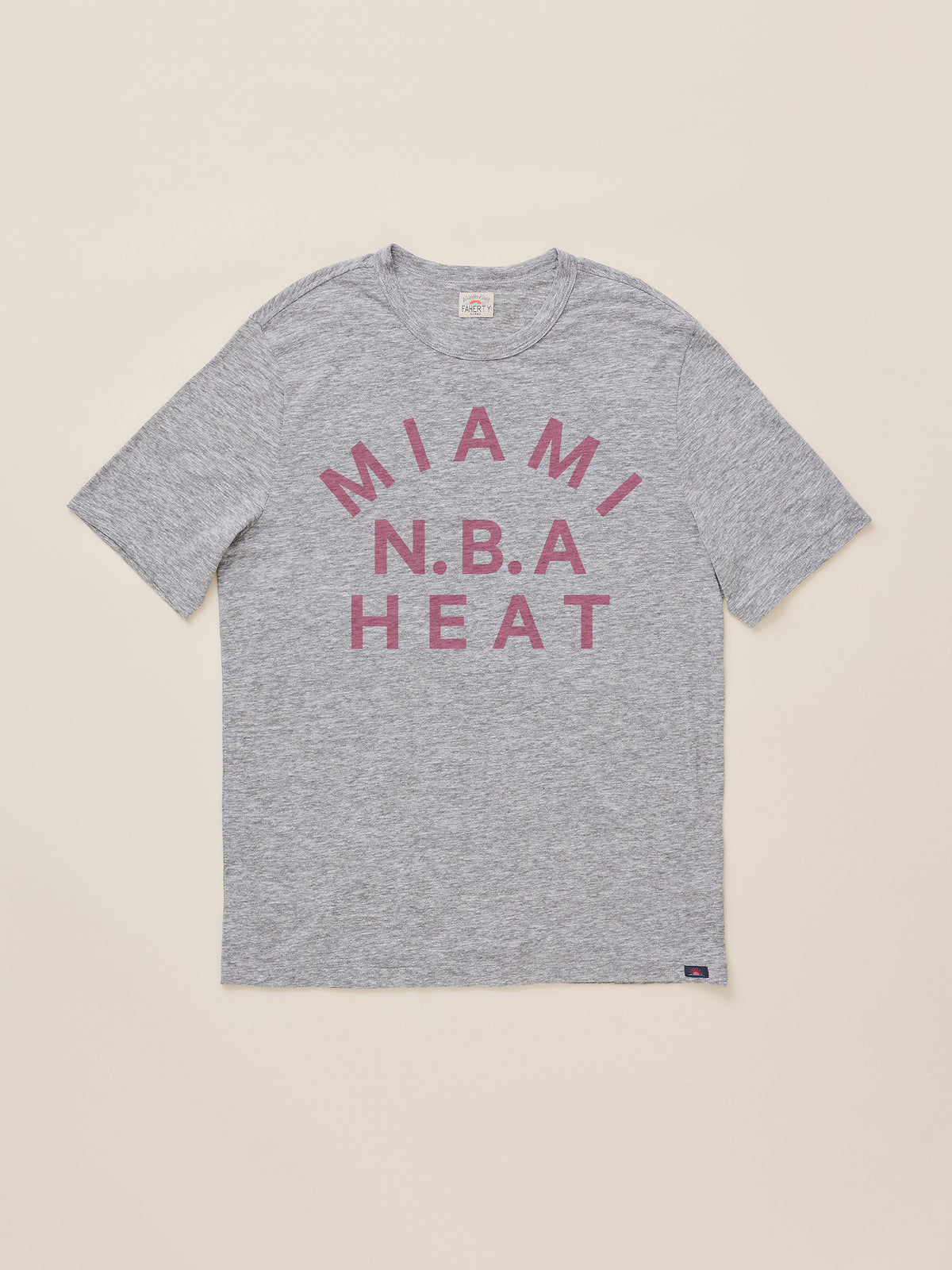 A grey Miami Heat tee, image 2 of 2