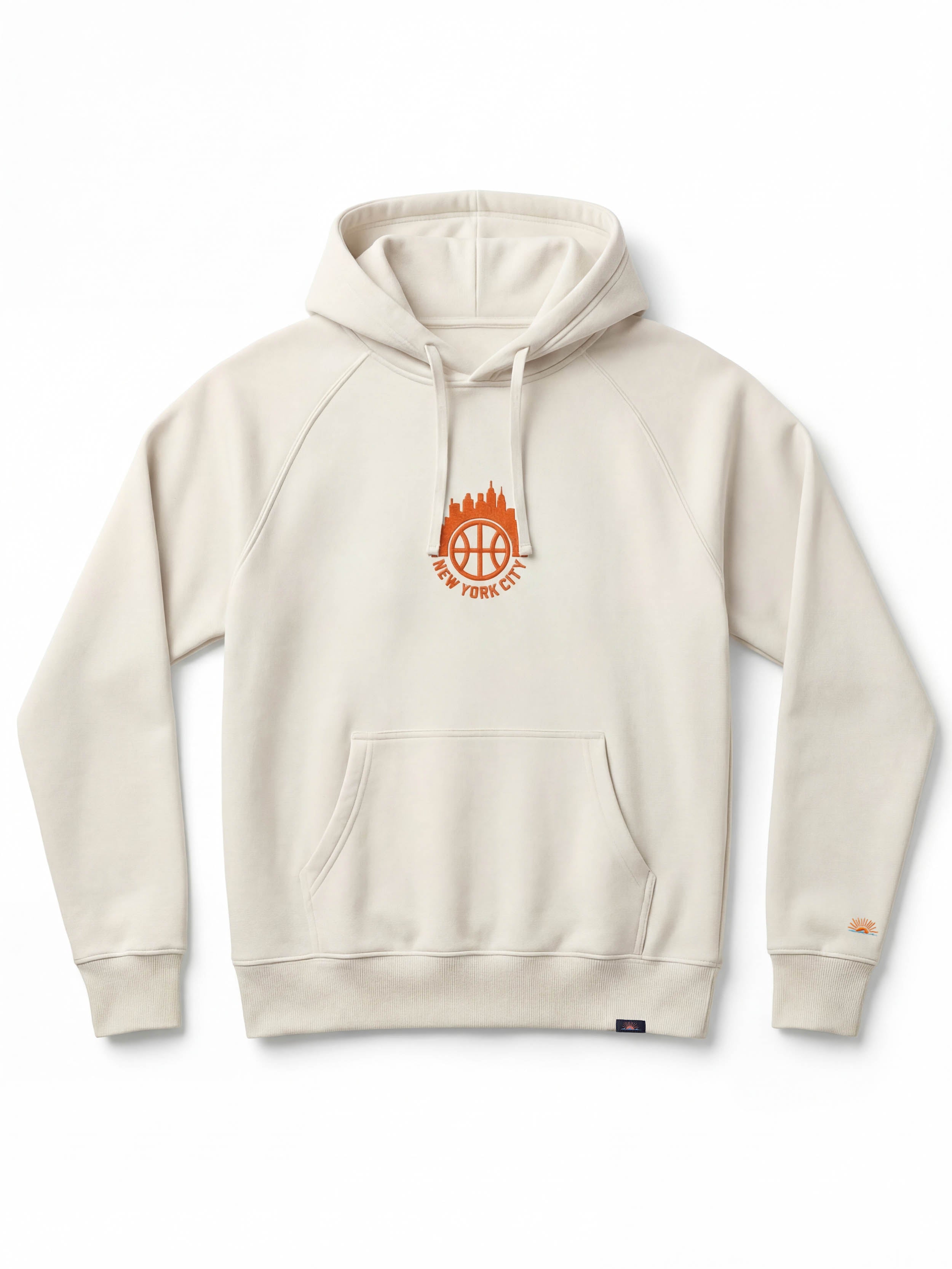 Jalen Brunson High Standard Fleece Hoodie - Cabo Blanco | Faherty Brand