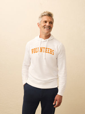 University Of Tennessee Sunwashed Slub Hoodie - White