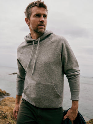 High Standard Fleece Hoodie - Pebble Grey Heather
