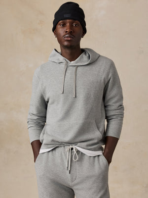 Highland Knit Hoodie - Rainier Grey Heather
