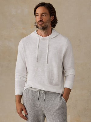 Sunwashed Organic Hoodie - White