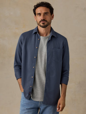 Costa Piqué Shirt - Abyss Navy