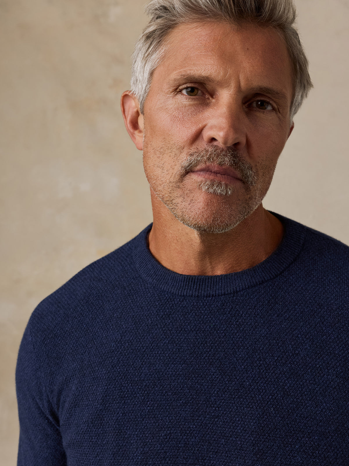 Jackson Crew Sweater - Navy Heather, image 3 of 5