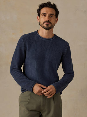 Sunwashed Dockside Sweater - Abyss Navy