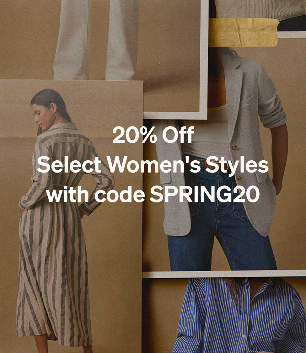 20% Off Select Women's Styles with code SPRING20