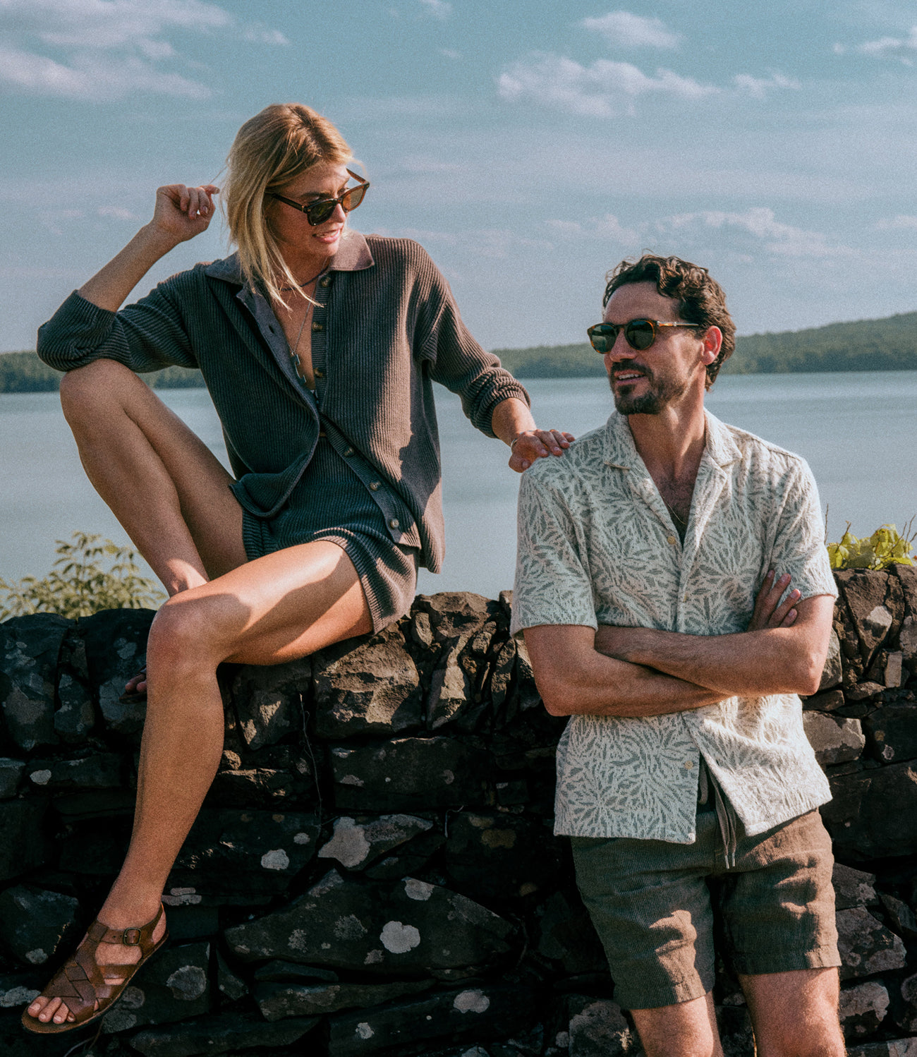 Reserve Twill 5-Pocket Pant - Rocky Cliff | Faherty Brand