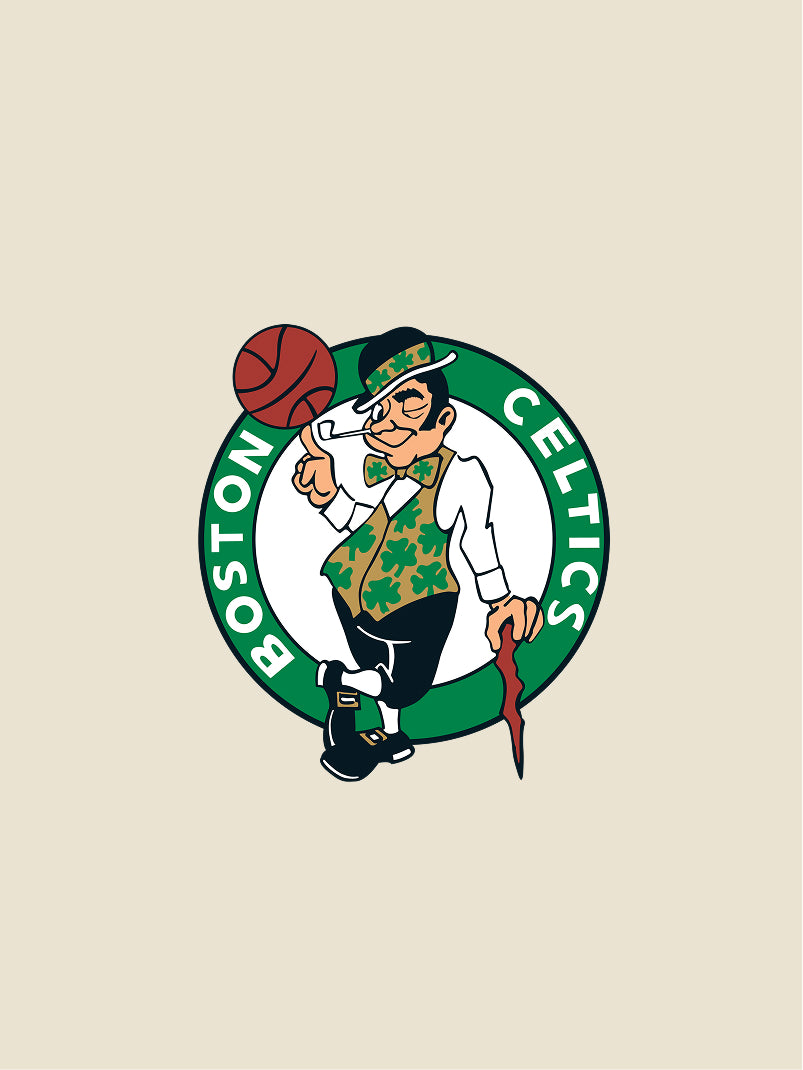 NBA Boston Celtics Logo Card