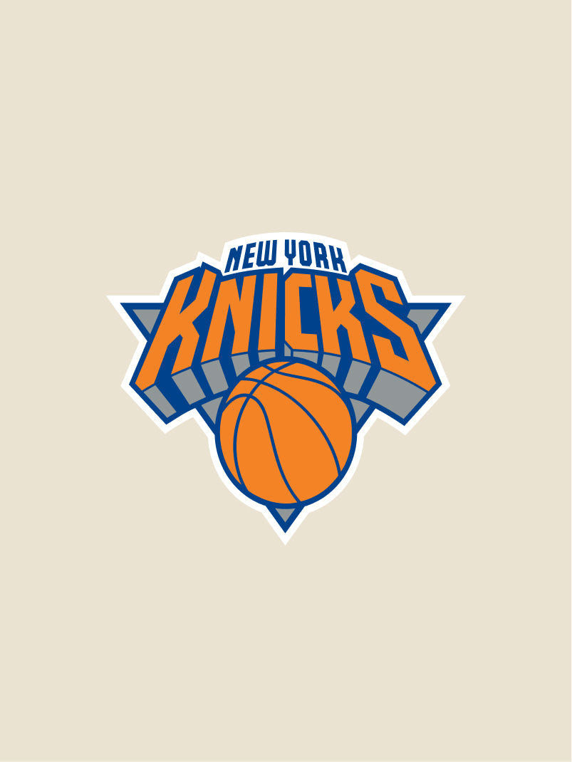 NBA New York Knicks Logo Card efe575ad 90b8 4110 bee2 b19199928fd3