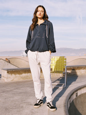High Standard Fleece Sweatpant - Light Grey Heather