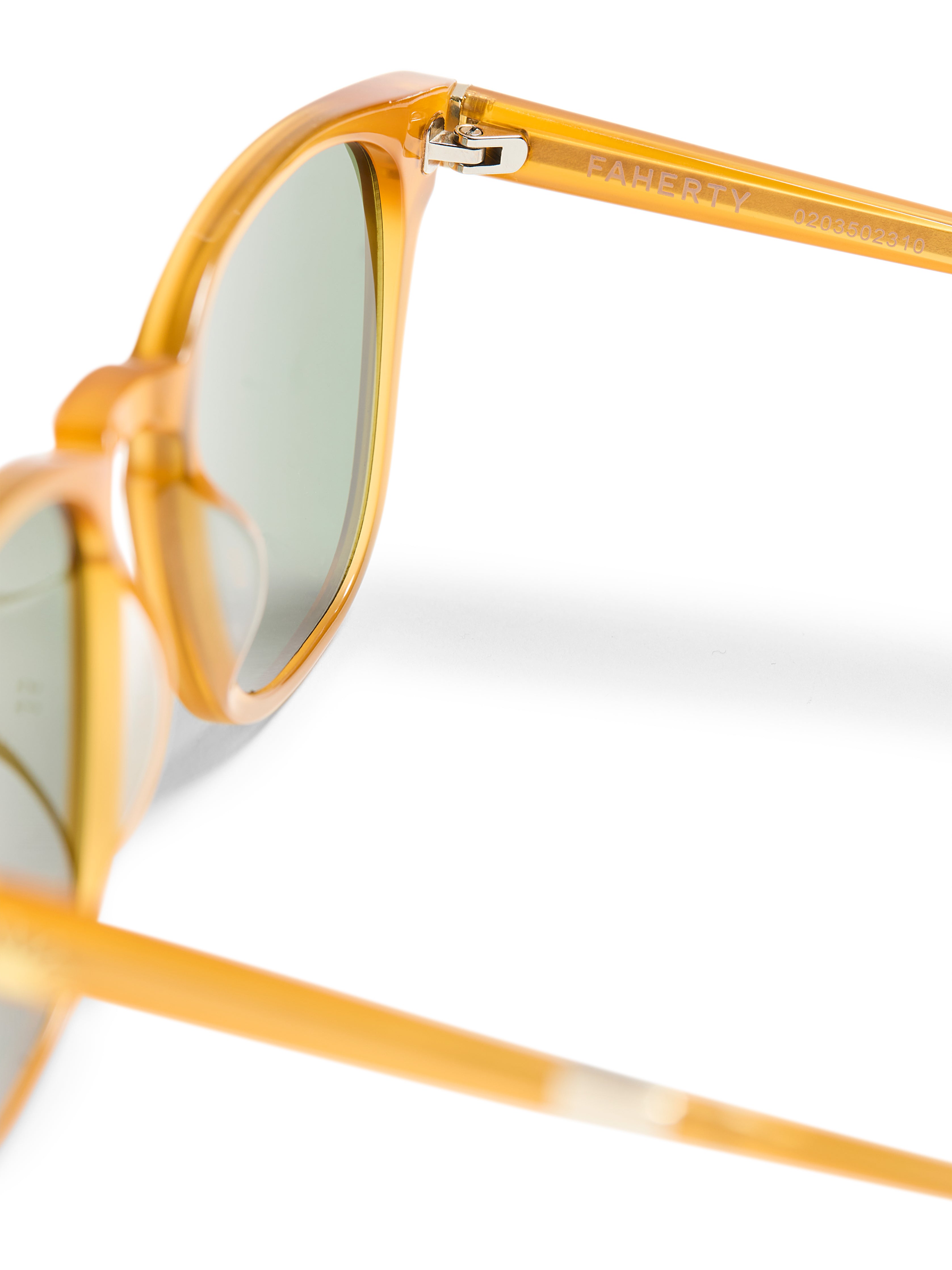 August Sunglasses - Milky Honey