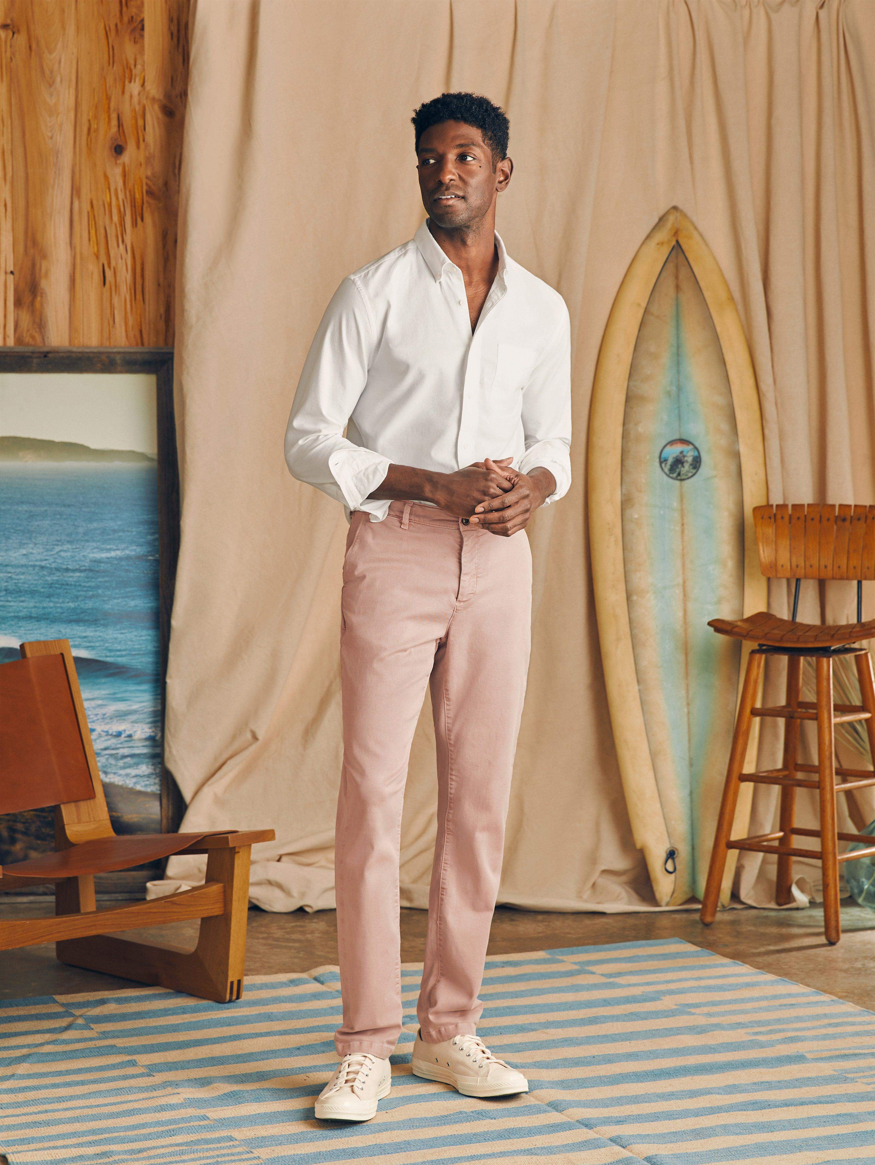 COASTLINE CHINO (34") - Spring Quartz