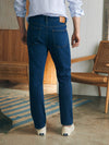 Organic Cotton Slim Straight Denim - Cove Point Wash