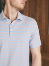 Short-Sleeve Movement™ Polo Shirt - Horizon Line Stripe