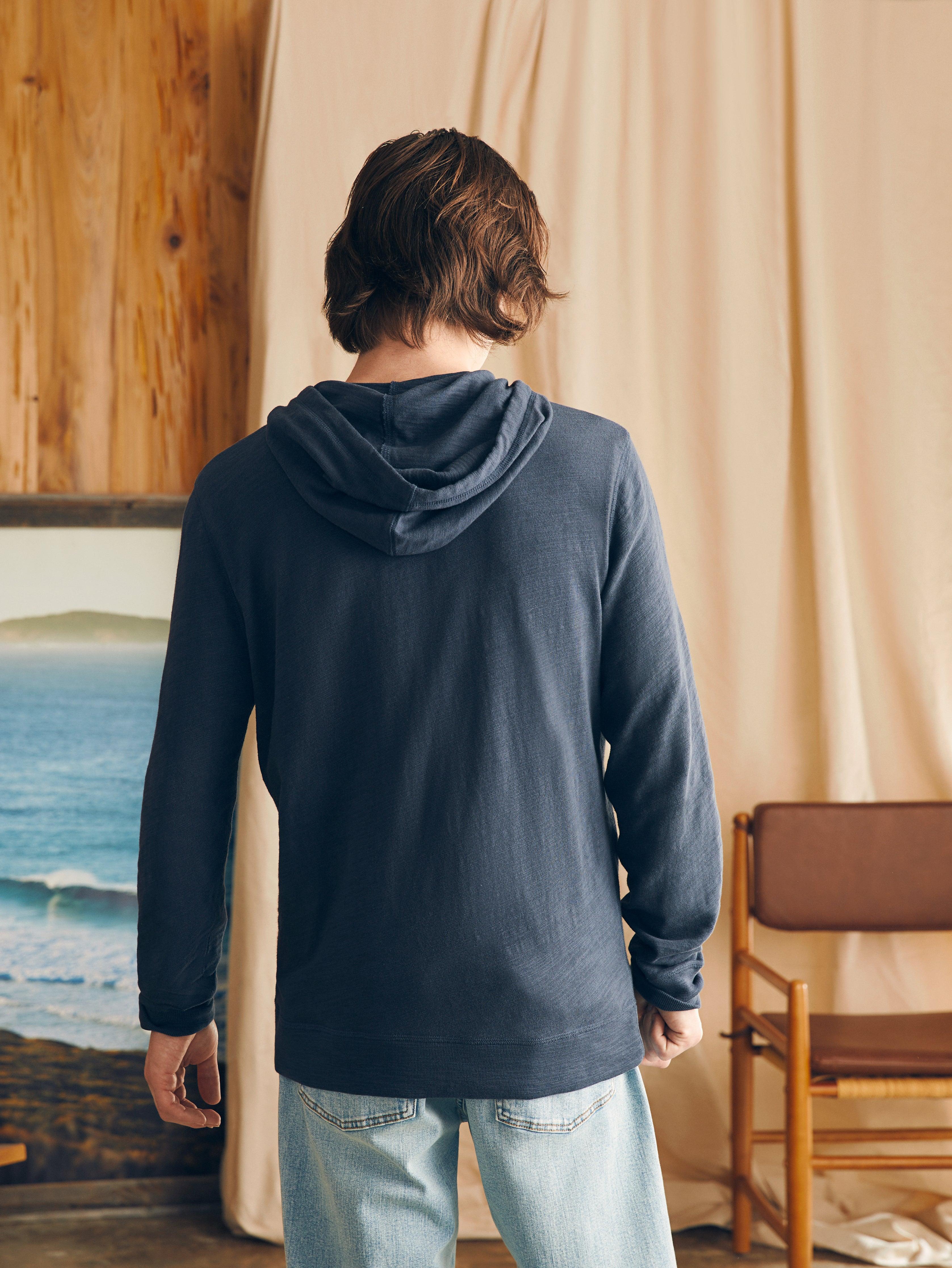 Sunwashed Slub Zip Hoodie