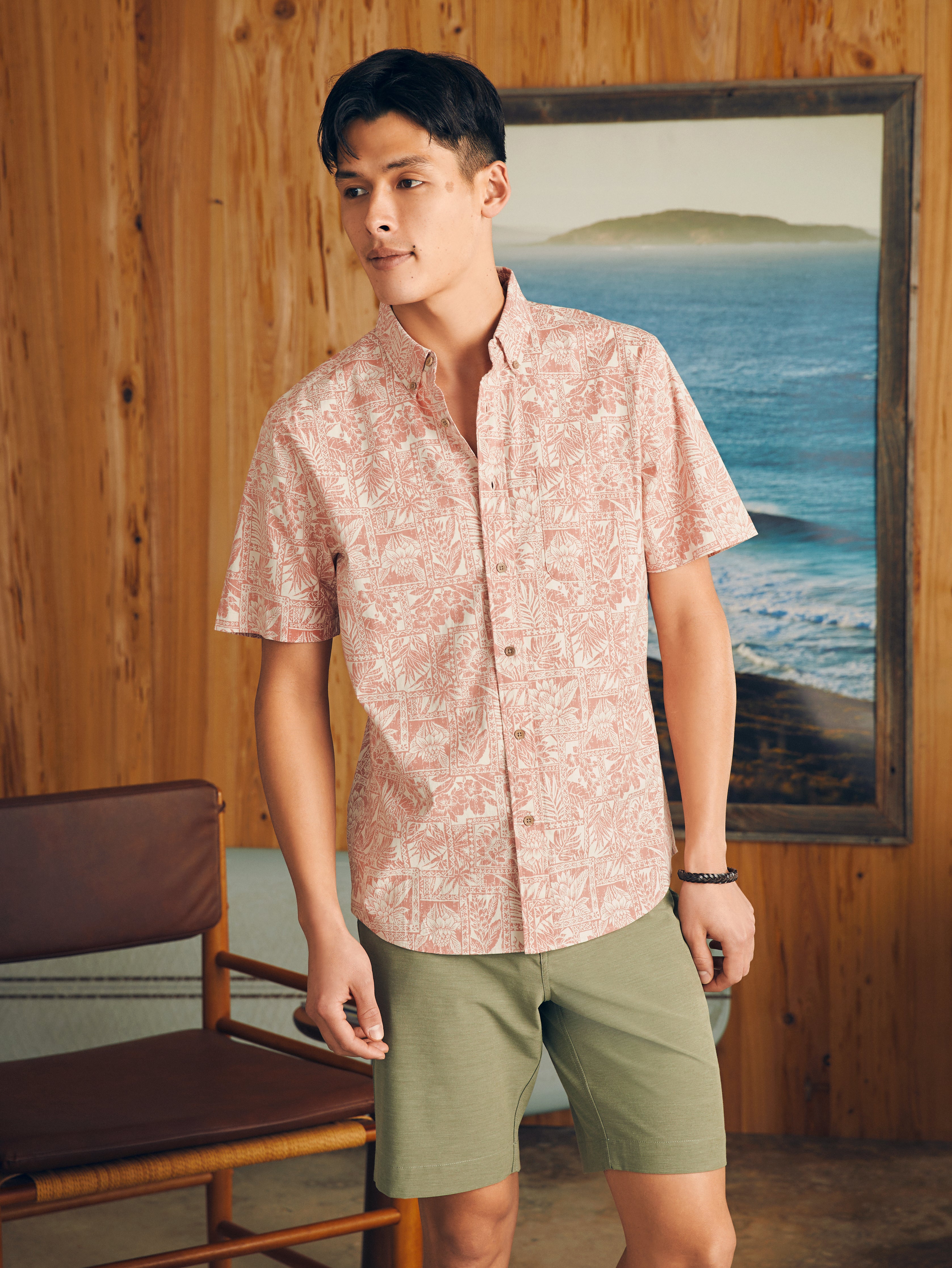 Short-Sleeve Stretch Playa Shirt