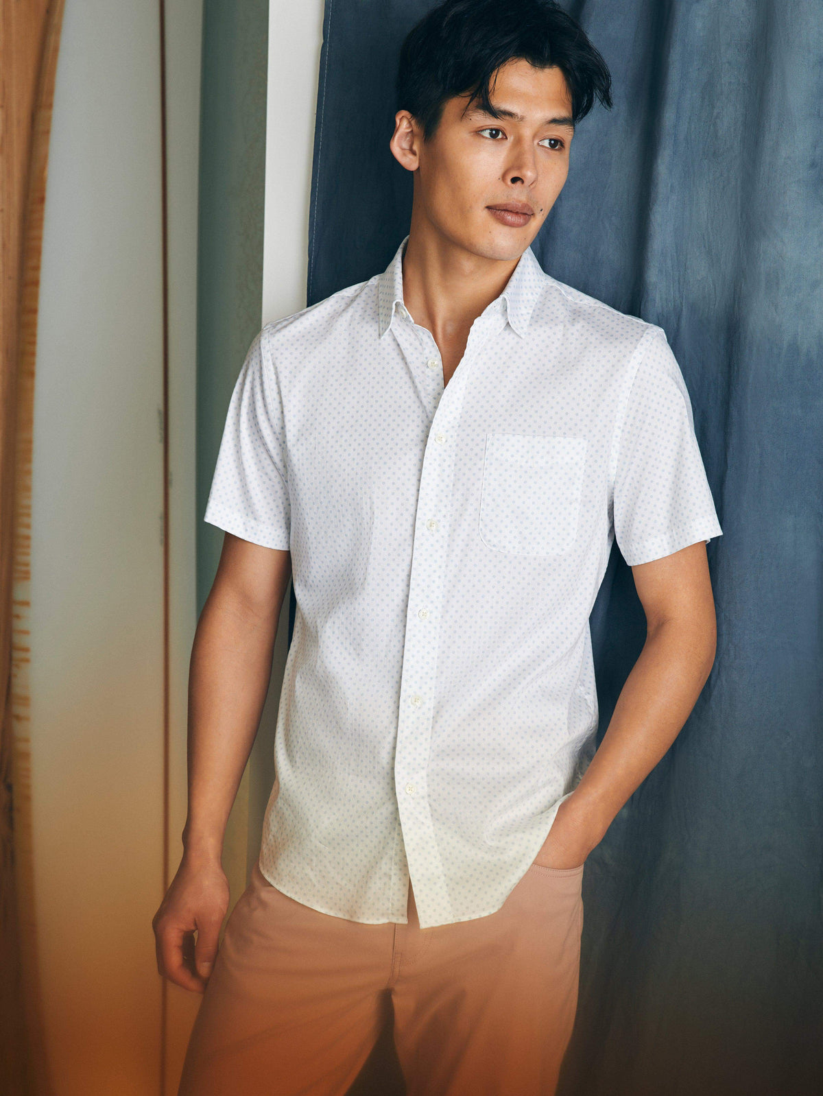 Short-Sleeve Movement Shirt (Tall) - Mist Sunburst, image 1 of 5
