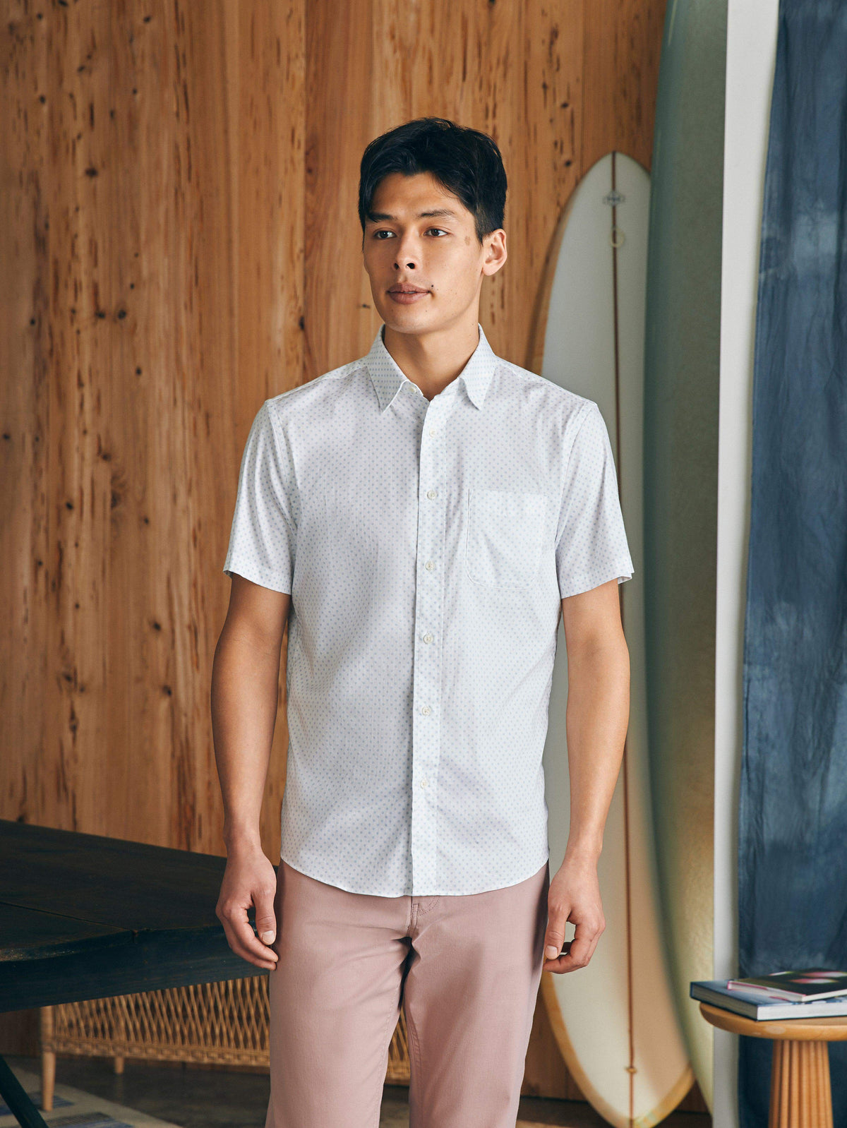 Short-Sleeve Movement Shirt (Tall) - Mist Sunburst, image 3 of 5
