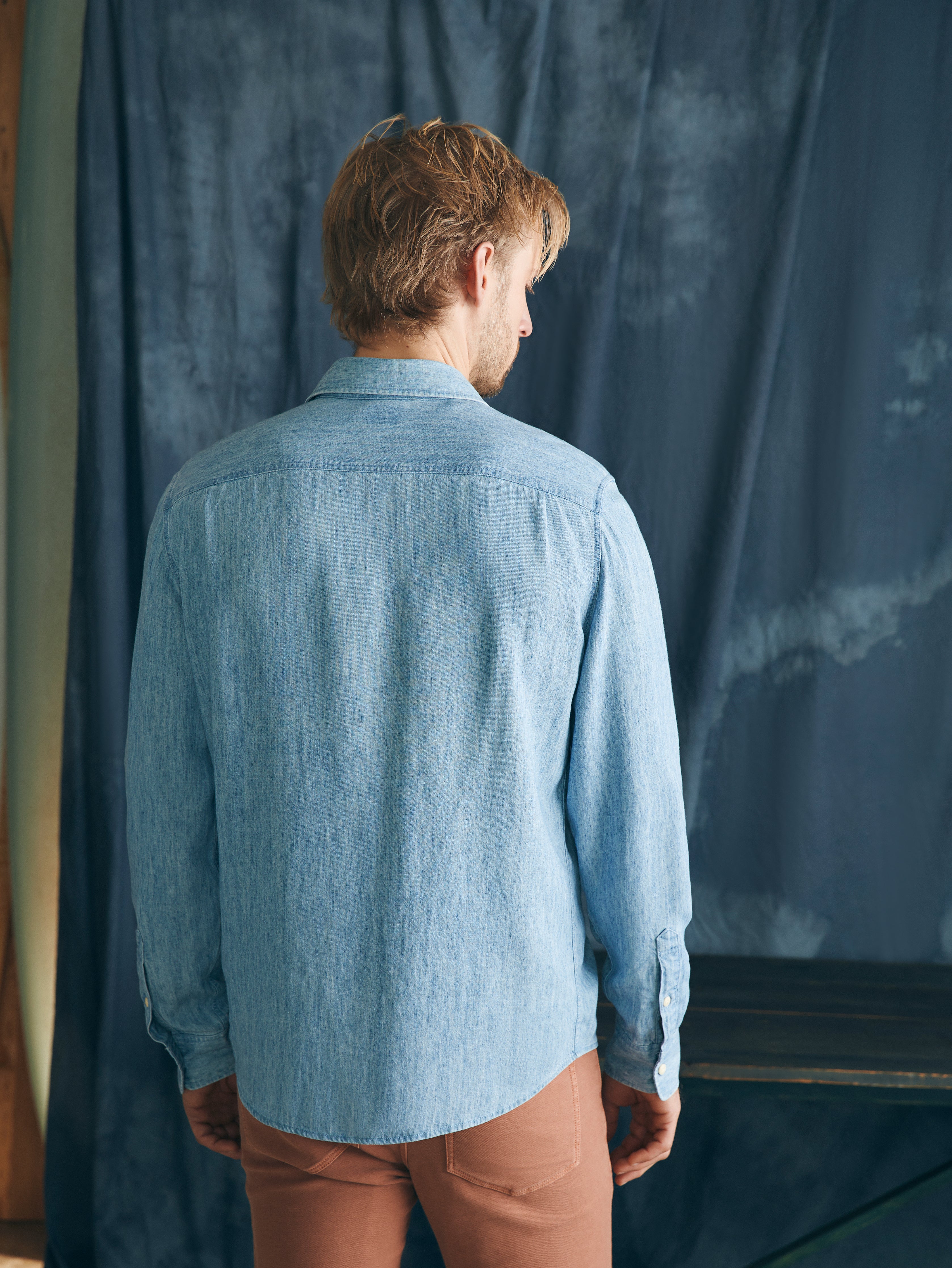 Tried & True Chambray Workshirt - Vintage Indigo