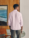 Linen Laguna Shirt (Tall) - Lavender Melange