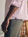 Linen Laguna Shirt (Tall) - Lavender Melange