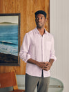 Linen Laguna Shirt (Tall) - Lavender Melange