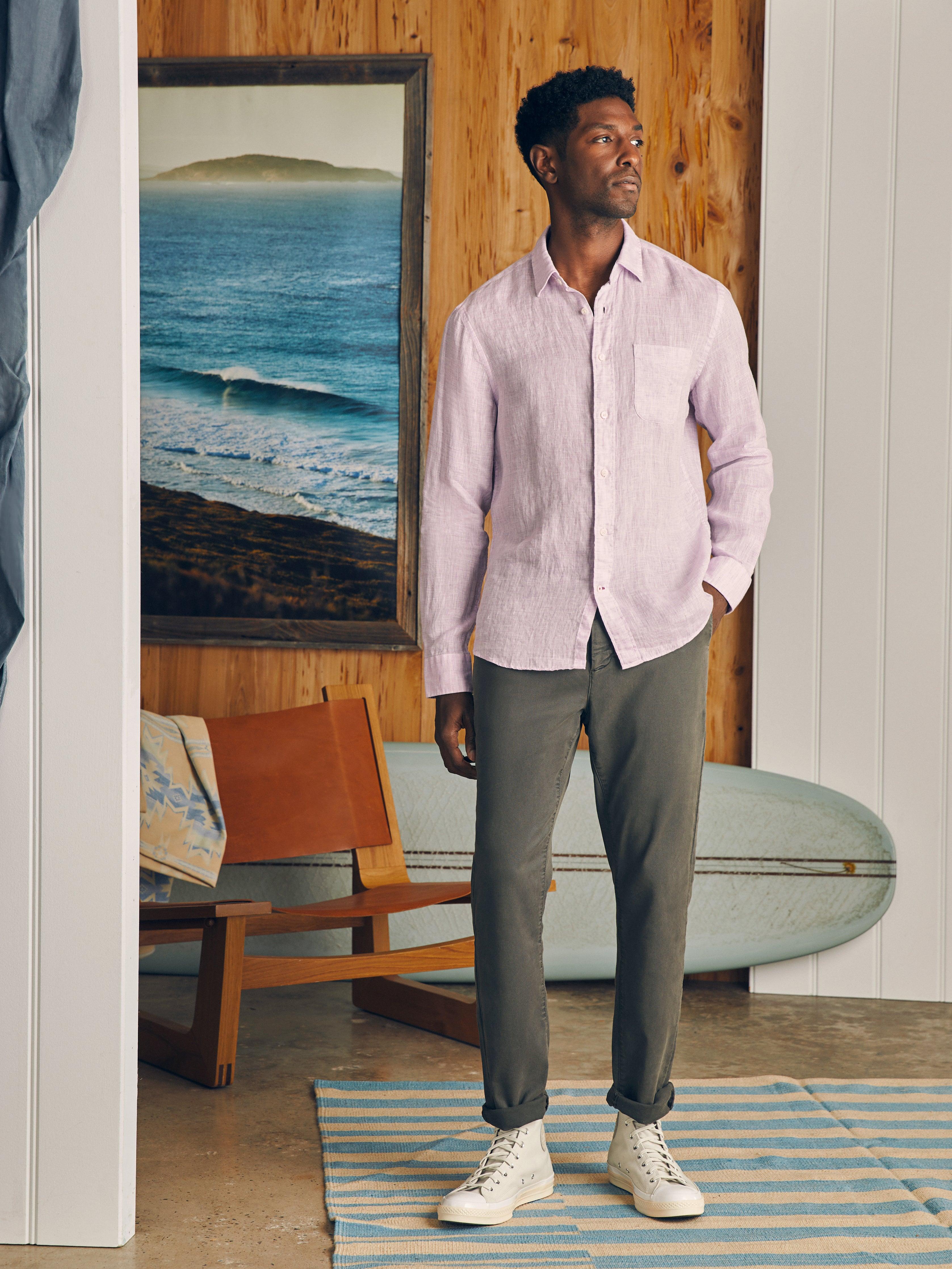 Laguna Linen Shirt (Tall