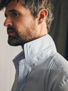 Movement™ Dress Shirt - Blue White Stripe